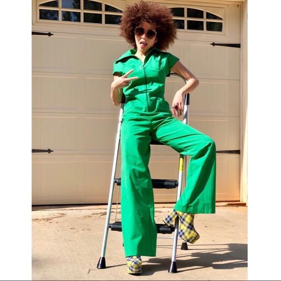 🐶VINTAGE 70’s JUMPSUIT